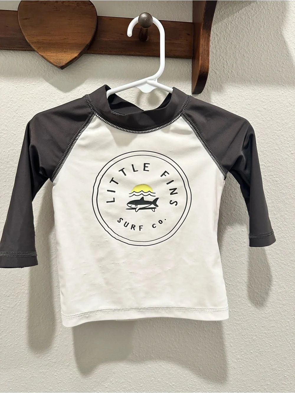 Carter’s Baby Boy Rash Guard Swim Shirt Shark Surf 6M